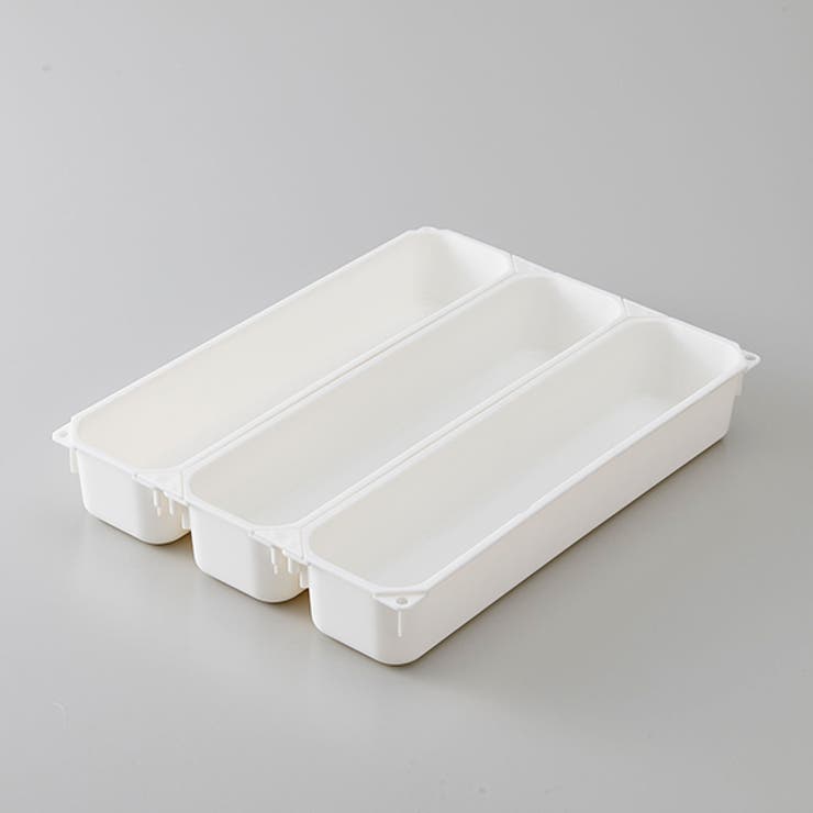 カトラリートレー プラスチック製 3個入り | livingut | 詳細画像2 