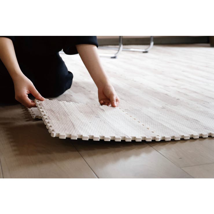 ジョイントマット やわらかウッディマット 9枚組 | livingut | 詳細画像16 