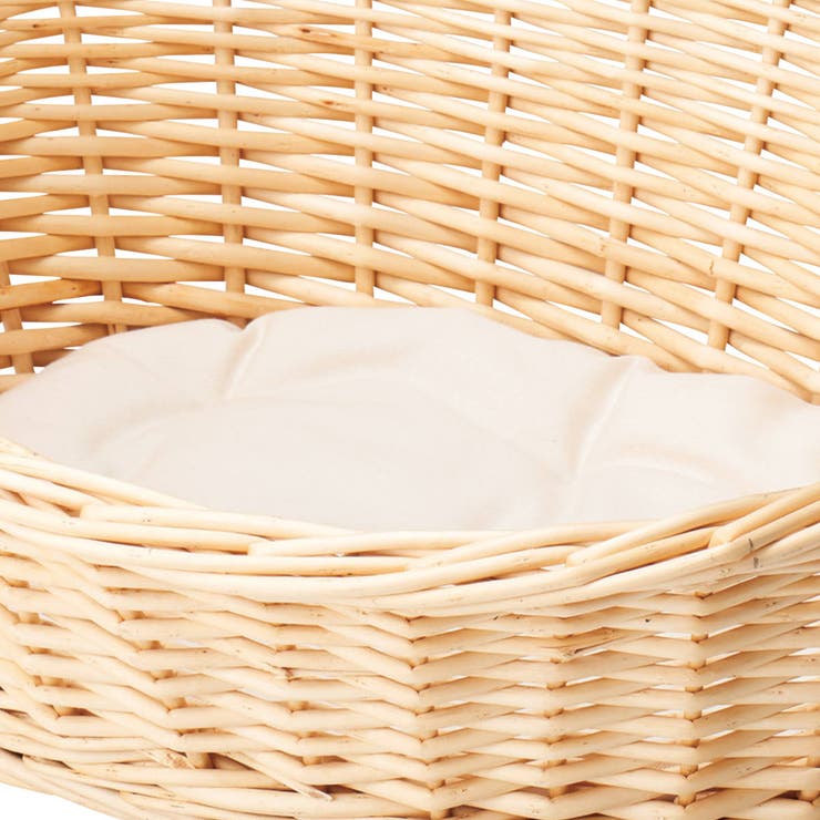 ペットベッド ウイローペットバスケット クッション付き | livingut | 詳細画像5 