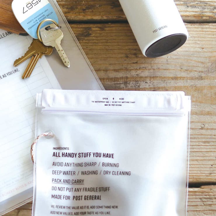 防水バッグ ウォータープルーフバッグ Mサイズ | livingut | 詳細画像3 