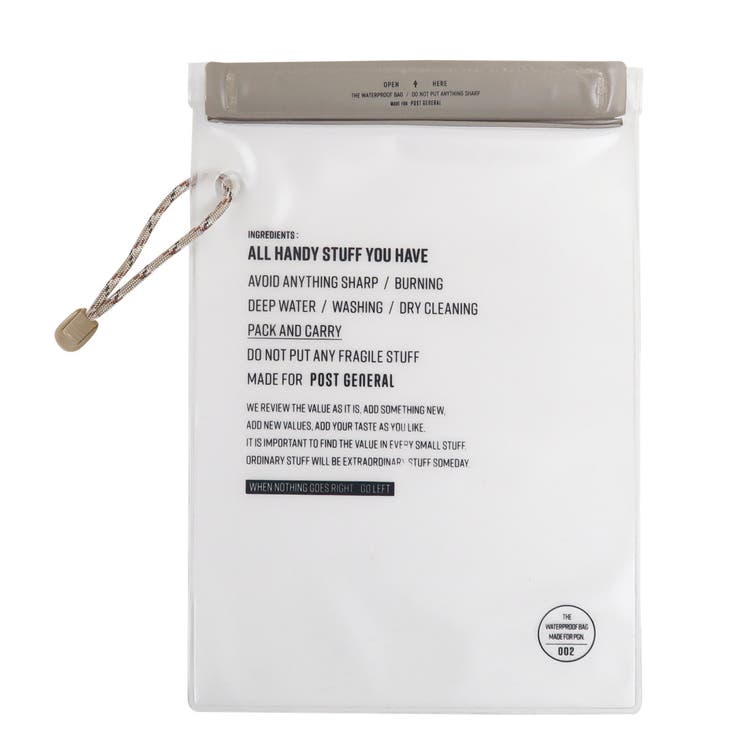 防水バッグ ウォータープルーフバッグ Mサイズ | livingut | 詳細画像8 