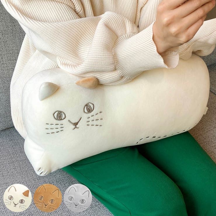 クッション にゃふにゃふ ネコ | livingut | 詳細画像1 