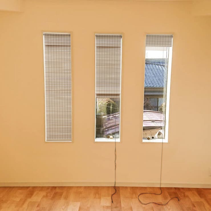 すだれ 小窓用すだれシェード 25×90cm[品番：KRFH0029208]｜livingut