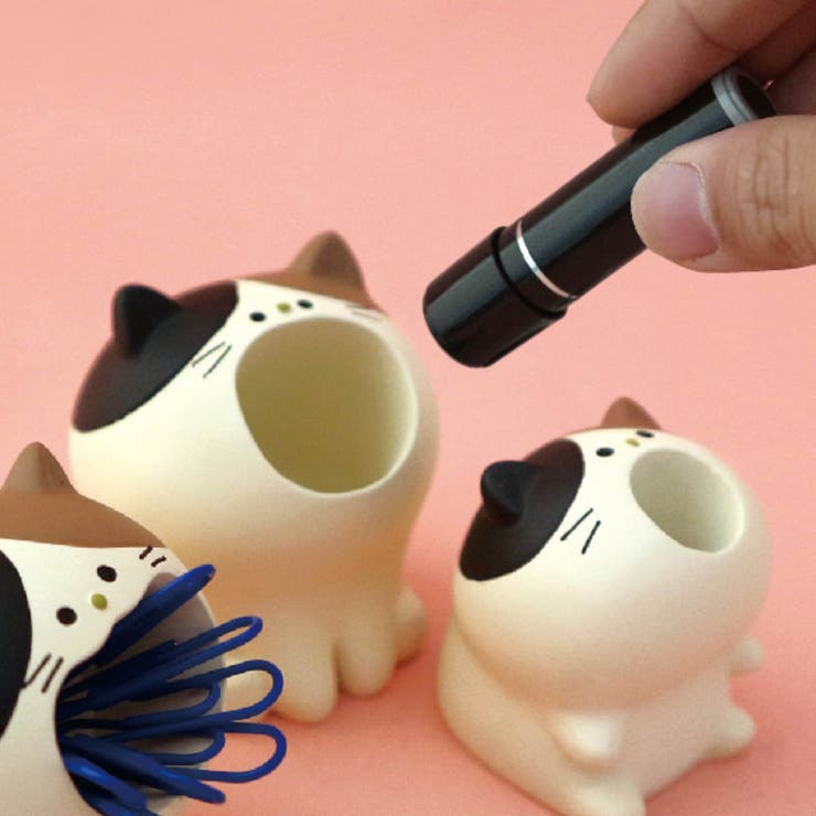 印鑑スタンド はらぺこアニマル イヌネコ | livingut | 詳細画像3 