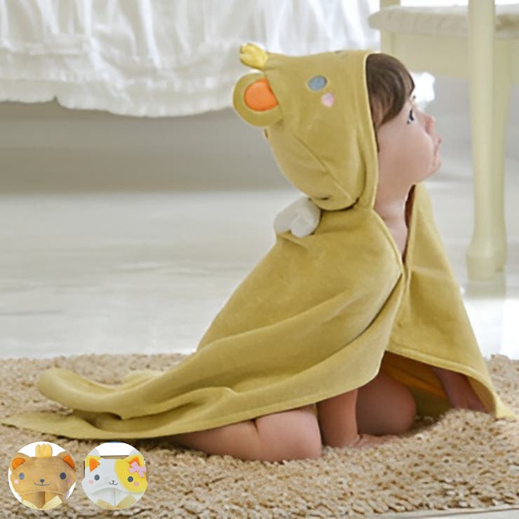 ベビータオル フード バスタオル | livingut | 詳細画像1 