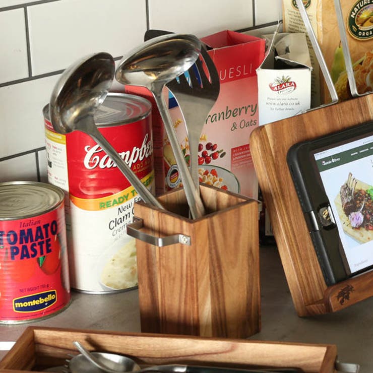 カトラリースタンド 木製 アカシア | livingut | 詳細画像2 