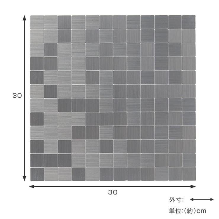 タイルシール タイルシート メタルタイルＬ | livingut | 詳細画像3 