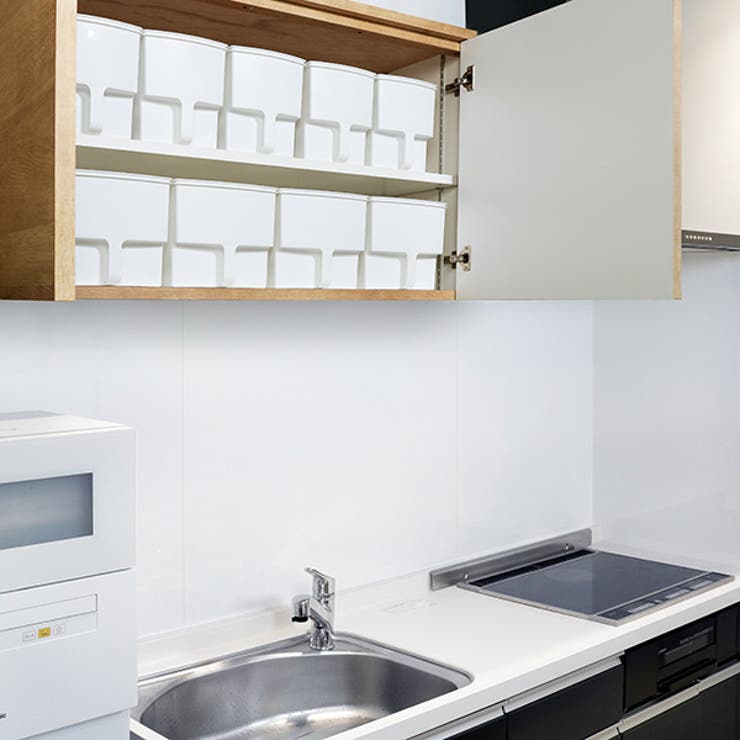 キッチン収納ケース 吊り戸棚ボックスワイド 幅24cm | livingut | 詳細画像14 