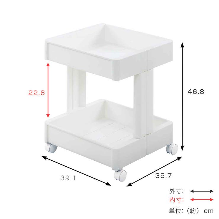 キッチンワゴン スマートワゴン Fit | livingut | 詳細画像2 