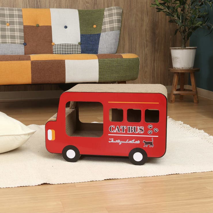 爪とぎ 猫の爪とぎ ロンドンバス | livingut | 詳細画像8 