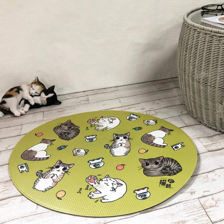 トイレマット 猫 やわらかプニプニアクセントマット | livingut | 詳細画像5 