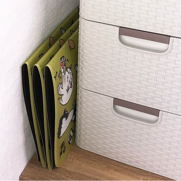 キッチンマット やわらかプニプニ折りたためるフロアマット フェリシモ猫部 | livingut | 詳細画像5 