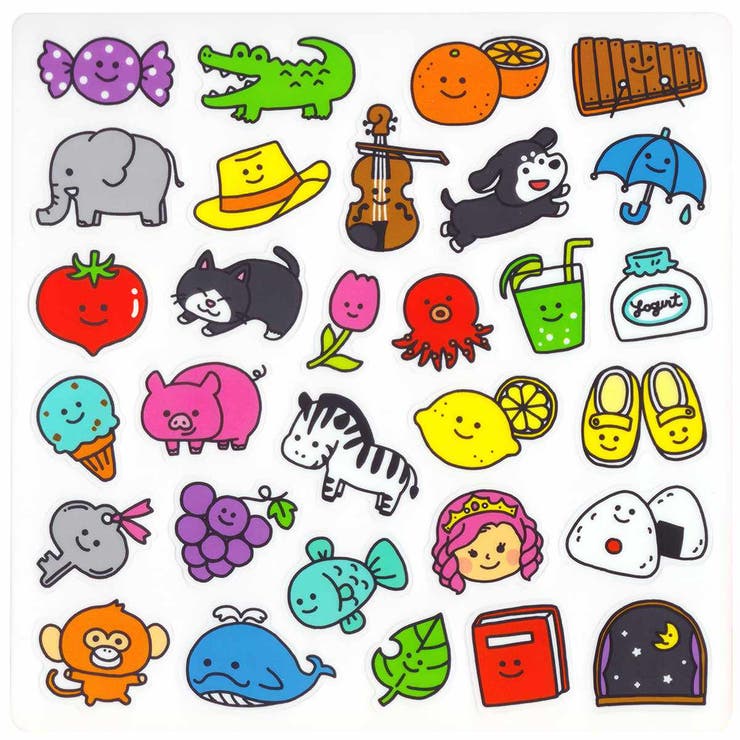 おもちゃ ぺたぺたシールでおけいこ ABC | livingut | 詳細画像6 