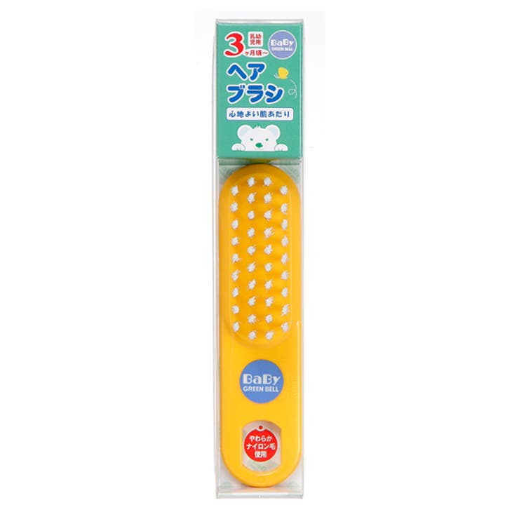 ヘアブラシ ベビー用 日本製 | livingut | 詳細画像1 