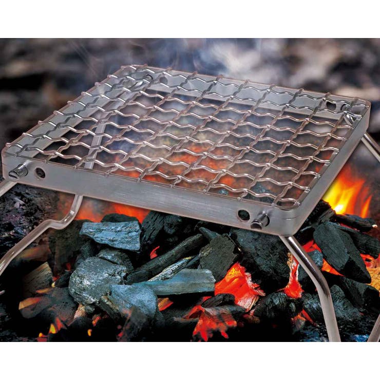 アウトドアグリルスタンド 幅25×奥行18×高さ12cm モンターナ | livingut | 詳細画像7 