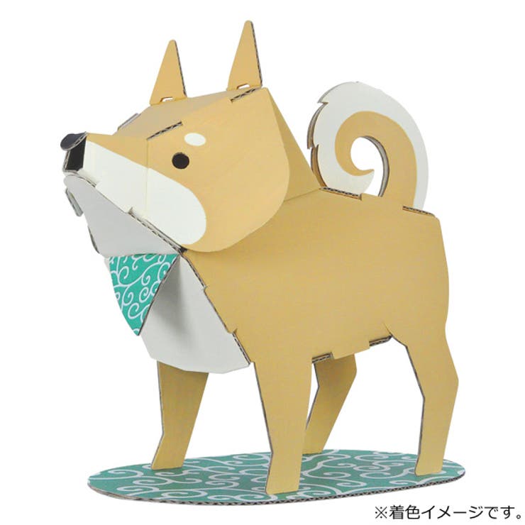 ダンボール おもちゃ 柴犬 | livingut | 詳細画像1 