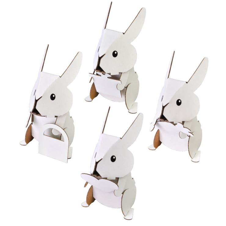 工作キット ダンボール うさぎのたまご | livingut | 詳細画像3 