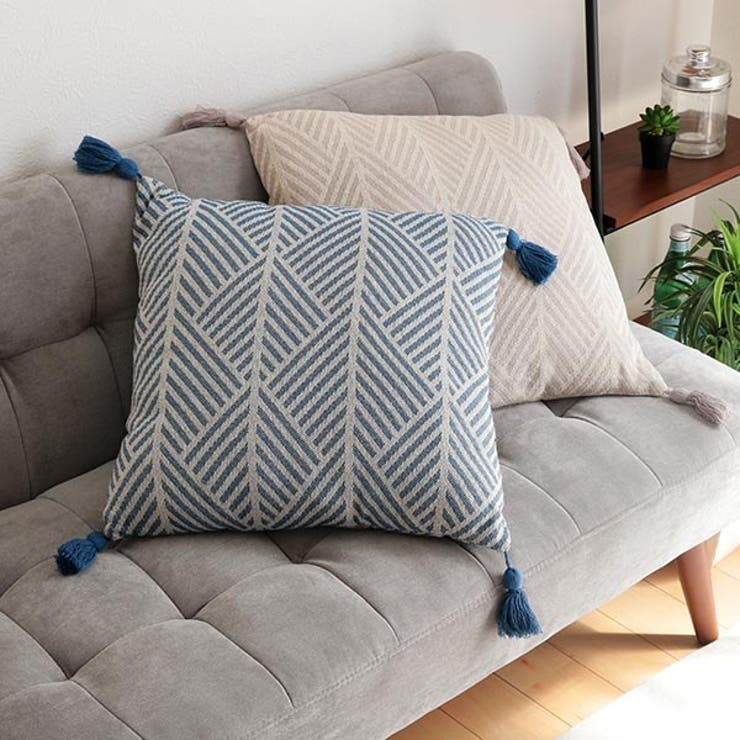 クッション クラック インド綿 | livingut | 詳細画像6 