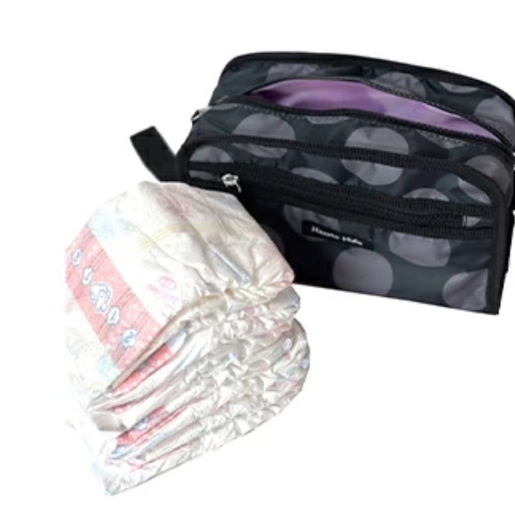 ポーチ スクエアポーチ おむつ | livingut | 詳細画像4 