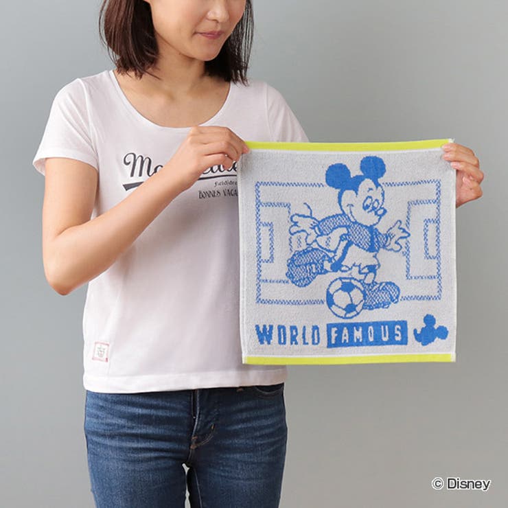 ウォッシュタオル ミッキーマウス ゴール | livingut | 詳細画像1 