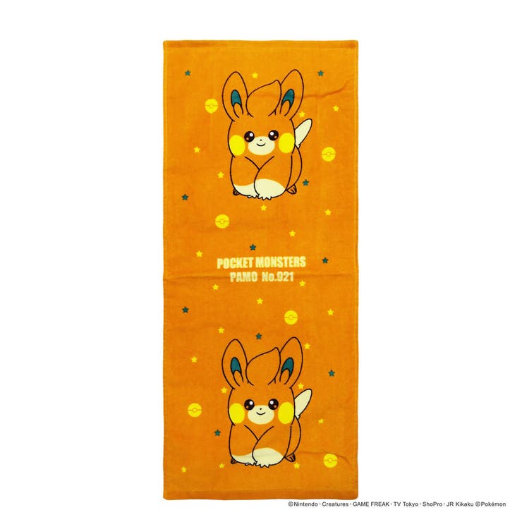 フェイスタオル ポケモン 34×80cm[品番：KRFH0048370]｜livingut