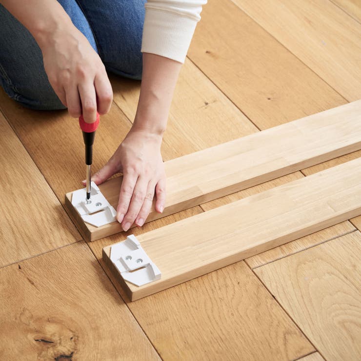 浮かせる家具ブラケット 2本用 LABRICO | livingut | 詳細画像12 