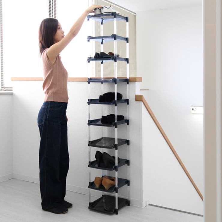 シューズラック 10段 幅29 | livingut | 詳細画像9 