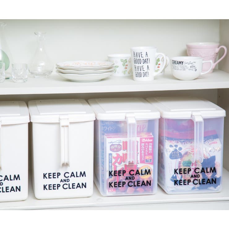 キッチン収納ケース 取手付ストッカー 深型 | livingut | 詳細画像3 