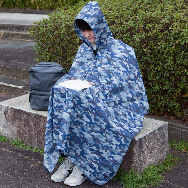 レインコート レインポンチョ 窓付き | livingut | 詳細画像1 