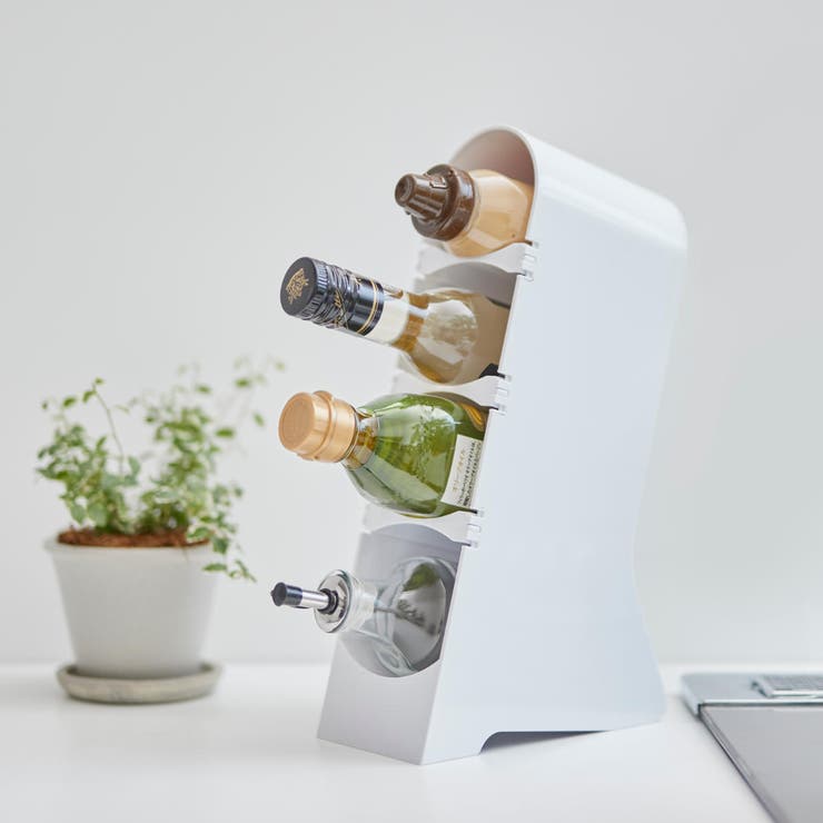 ボトルスタンド 縦型 仕切り付き | livingut | 詳細画像1 