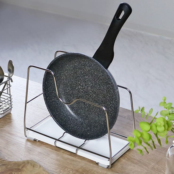 フライパンラック Karari+ワイヤー Karari | livingut | 詳細画像1 