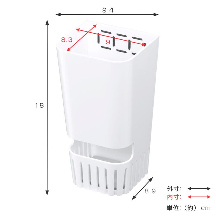 傘ホルダー 1本用 折りたたみ傘 | livingut | 詳細画像2 
