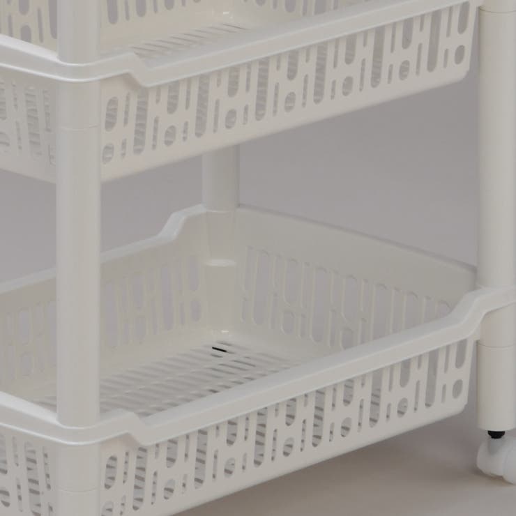 キッチンワゴン ヴィータワイドラック 3段 | livingut | 詳細画像4