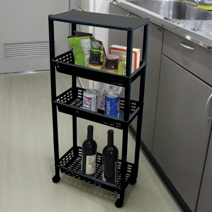 キッチンワゴン ロングラック 4段 | livingut | 詳細画像1 