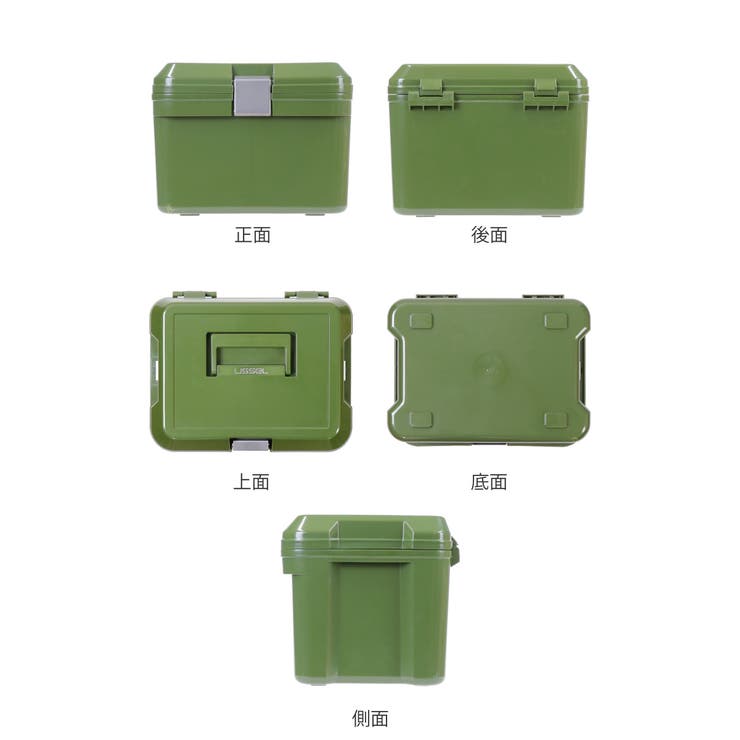 クーラーボックス 14L ステンレスバックル | livingut | 詳細画像3 