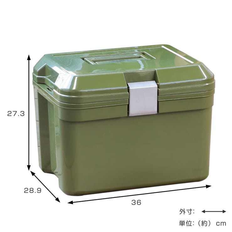 クーラーボックス 14L ステンレスバックル | livingut | 詳細画像4 