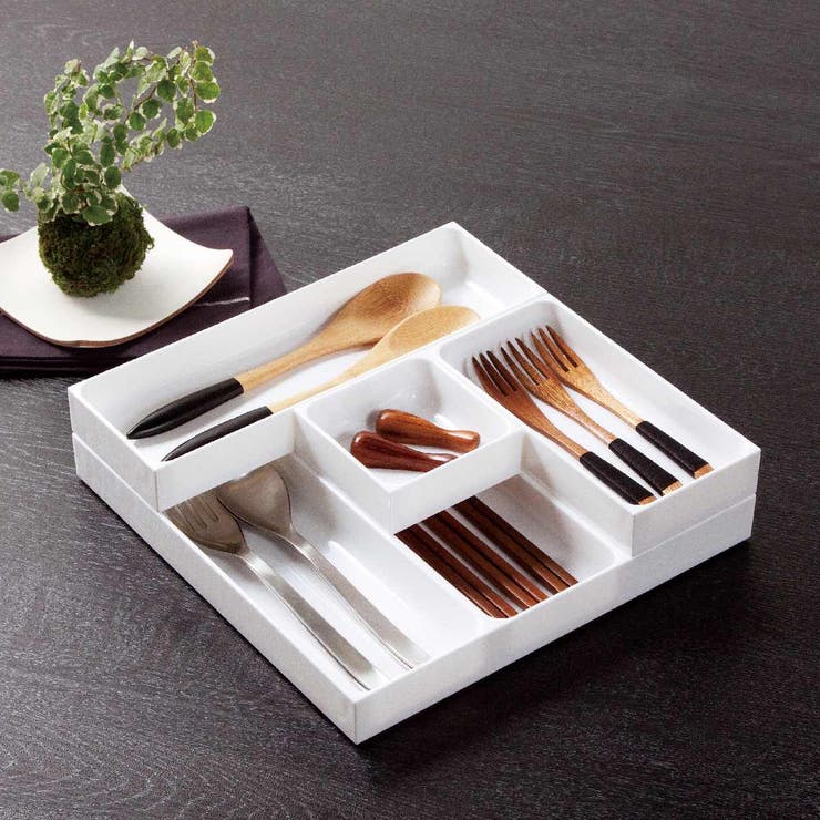 カトラリーケース キッチン収納トレー カトラリートレー | livingut | 詳細画像17 