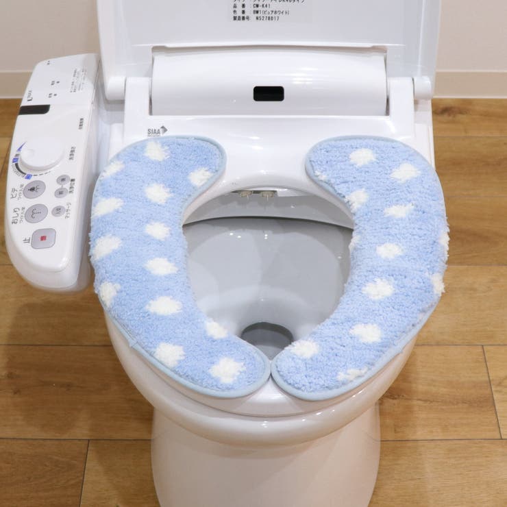 便座カバー ふんわリッチ便座マット ドット | livingut | 詳細画像14 