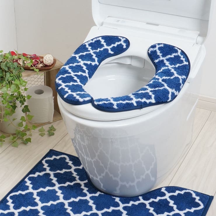 便座カバー ふんわリッチ便座マット モロッカン | livingut | 詳細画像14 
