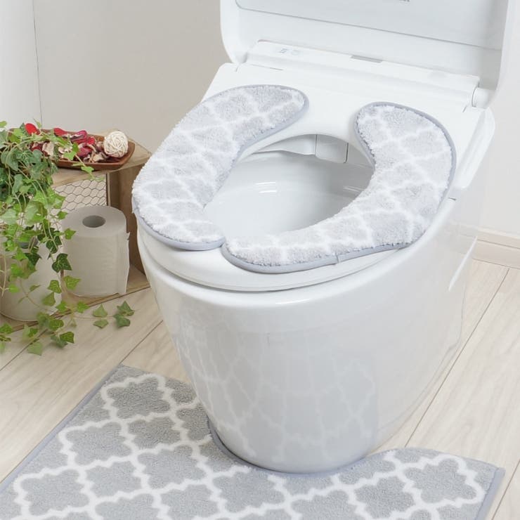 便座カバー ふんわリッチ便座マット モロッカン | livingut | 詳細画像15 