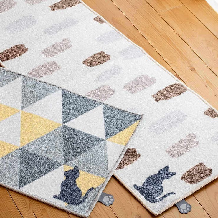 キッチンマット パステルと猫がくれた世界キッチンマット 45×120cm | livingut | 詳細画像17 