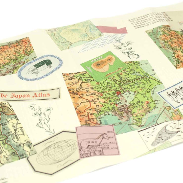 リメイクシート mt 地図コラージュ | livingut | 詳細画像1 