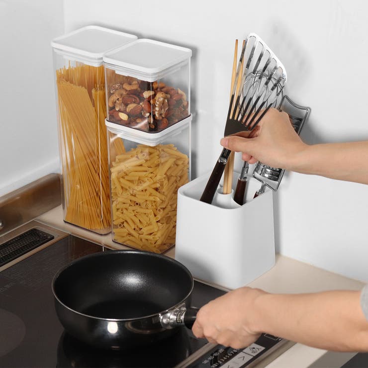 HAUS キッチンツールスタンド 仕切り付き | livingut | 詳細画像4 