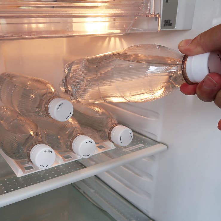 冷蔵庫収納 ボトルスタッキングマット ペットボトル収納 | livingut | 詳細画像4 