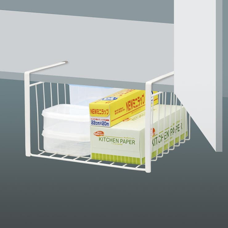 キッチンバスケット 吊戸棚用バスケット キッチン収納 | livingut | 詳細画像1 