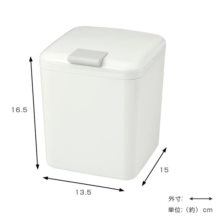 トイレッポット ホワイト コーナーポット | livingut | 詳細画像2 