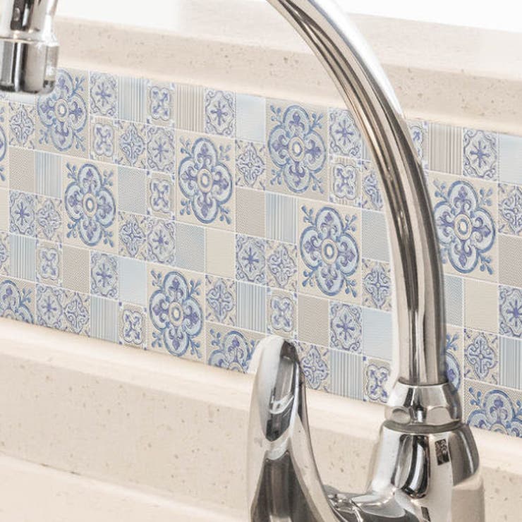 デコタイルシール 文様タイル 25cm×100cm | livingut | 詳細画像1 