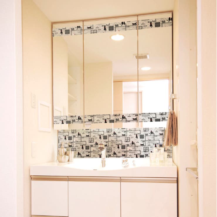 デコタイルシール 猫 25cm×100cm | livingut | 詳細画像5 