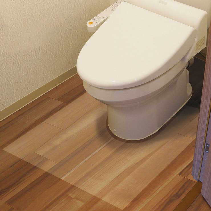 トイレマット 防水保護シートトイレ床用 90×80cm | livingut | 詳細画像3 