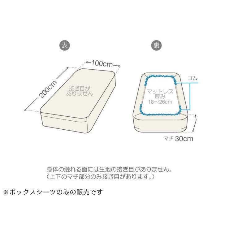 ボックスシーツ Fab the | livingut | 詳細画像4 